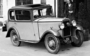 Triumph Super Seven Saloon 1927 года